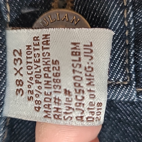 COLOURS ALEXANDER JULIAN MENS JEANS - Picture 5 of 8